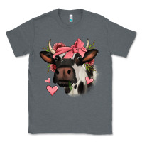 Charcoal Heather valentines day cow Classic Tee - Jasminsmagicworld