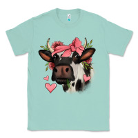 Seafoam valentines day cow Classic Tee - Jasminsmagicworld