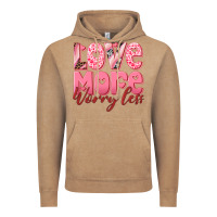 Vintage Coffee love more worry less Vintage Hoodie - RanaPortraitStore