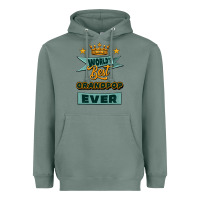Sage world's best grandpop ever Heavyweight Hoodie - Jasminsmagicworld