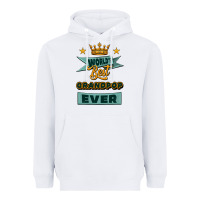 White world's best grandpop ever Heavyweight Hoodie - Jasminsmagicworld