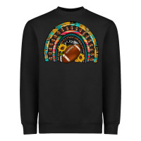 Black football rainbow Heavyweight Sweatshirt - Artiststas