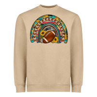 Football Rainbow Heavyweight Sweatshirt | Teevron