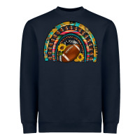 Navy football rainbow Heavyweight Sweatshirt - Artiststas