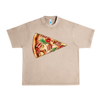 French Oak pizza slice Urban Heavy Tee - AdoDesignShop
