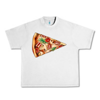 Lunar Rock pizza slice Urban Heavy Tee - AdoDesignShop