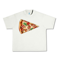 Pistachio pizza slice Urban Heavy Tee - AdoDesignShop