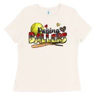 Bone raising ballers softball Ladies Tee - Zillion Design Studio