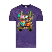 Cloud Purple farm truck,back to school Vintage Tee - JahusDesignShop