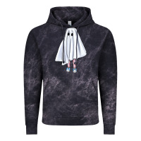 Cloud Black cute ghost Vintage Hoodie - BundleAndBundleShop