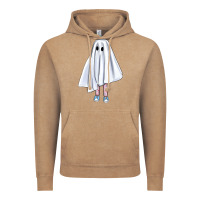 Vintage Coffee cute ghost Vintage Hoodie - BundleAndBundleShop