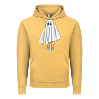 Vintage Mustard cute ghost Vintage Hoodie - BundleAndBundleShop