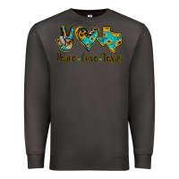 Smoke Peace Love Texas Premium Sweatshirt - Bettercallsaul