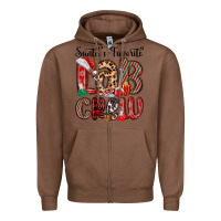 Chestnut santa s favorite lab crew Zipper Hoodie - MaliasSmallBusiness
