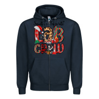 Navy santa s favorite lab crew Zipper Hoodie - MaliasSmallBusiness