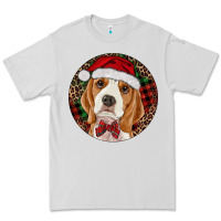 Dove Grey beagle christmas ornament Premium Tee - RanaPortraitStore