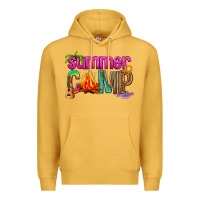 Mustard summer camp Premium Hoodie - NancyCooperArtShop