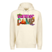 Sandshell summer camp Premium Hoodie - NancyCooperArtShop