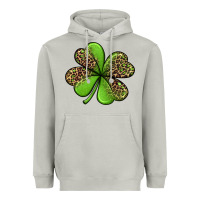 Moon Dust leopard shamrock Heavyweight Hoodie - Jasminsmagicworld