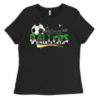 Black raising ballers soccer Ladies Tee - Zillion Design Studio