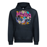 Navy Mama vibes Mother's Day Urban Hoodie - CowGirlArtShop