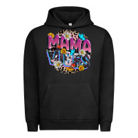 Pigment Black Mama vibes Mother's Day Urban Hoodie - CowGirlArtShop