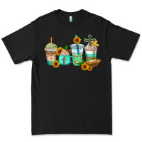 Black jesus coffee cups Premium Tee - AdoDesignShop