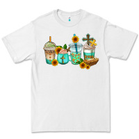White jesus coffee cups Premium Tee - AdoDesignShop