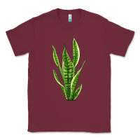 Burgundy snake plant Classic Tee - LillyAllenDesigns