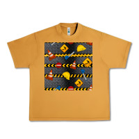 Peanut Butter construction signs seamless pattern Urban Heavy Tee - BundleAndBundleShop