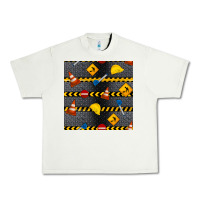 Pistachio construction signs seamless pattern Urban Heavy Tee - BundleAndBundleShop