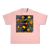 Salmon construction signs seamless pattern Urban Heavy Tee - BundleAndBundleShop