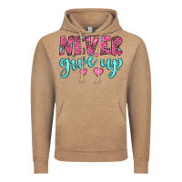 Vintage Coffee never give up Vintage Hoodie - JahusDesignShop