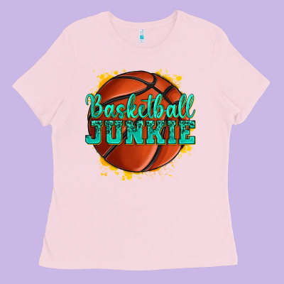 Ladies Tee basketball junkie