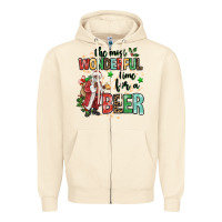 The Most Wonderful Time For A Beer Zipper Hoodie | Teevron