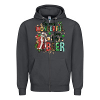 Smoke the most wonderful time for a beer Zipper Hoodie - MaliasSmallBusiness
