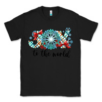 Black Joy to the World Classic Tee - CowhideDigitalArt