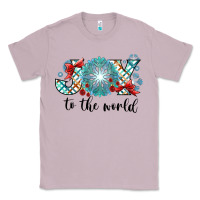 Lilac Joy to the World Classic Tee - CowhideDigitalArt