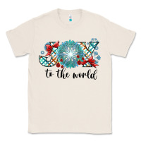 Natural Joy to the World Classic Tee - CowhideDigitalArt