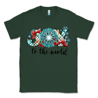 Sports Green Joy to the World Classic Tee - CowhideDigitalArt