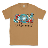 Toasted Coconut Joy to the World Classic Tee - CowhideDigitalArt