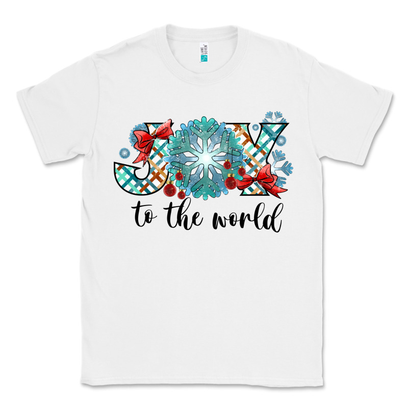Joy To The World Classic Tee by CowhideDigitalArt | Teevron