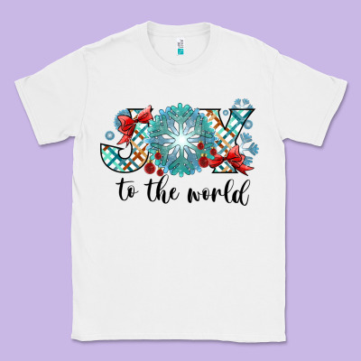 Joy To The World Classic Tee Designed By Cowhidedigitalart