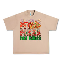 Burro my pizza  my rules Urban Heavy Tee - AdoDesignShop