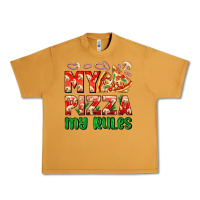 Peanut Butter my pizza  my rules Urban Heavy Tee - AdoDesignShop