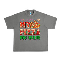 Tornado my pizza  my rules Urban Heavy Tee - AdoDesignShop