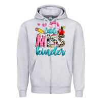 Little Miss Kinder Zipper Hoodie | Teevron