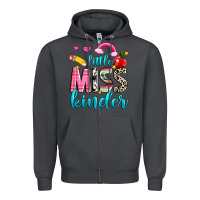 Smoke little miss kinder Zipper Hoodie - NancyCooperArtShop