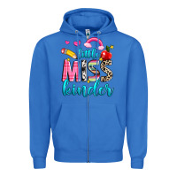 True Royal little miss kinder Zipper Hoodie - NancyCooperArtShop
