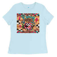 Baby Blue racing girl Ladies Tee - JahusDesignShop